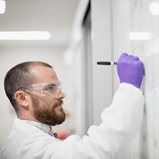 Research scientist in the Spark Therapeutics laboratory